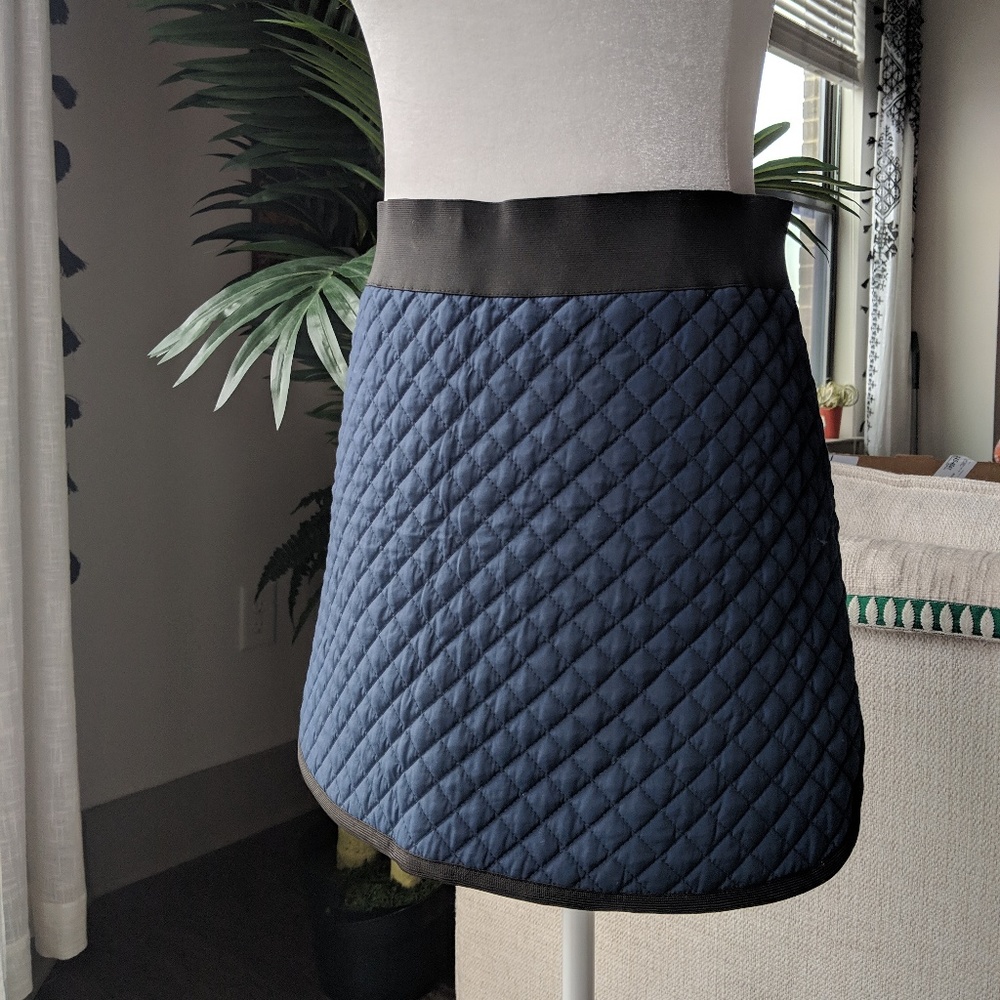 Anthropologie AtheVanessa Bruno Quilted Mini Skirt